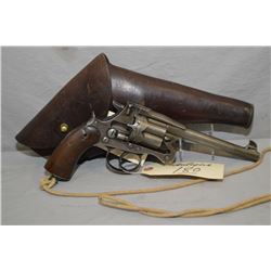 Enfield Model Mark II Dated 1884 .476 Cal 6 Shot Revolver w/ 6" rnd bbl [ fading blue finish, turned