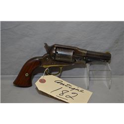 Remington Model New Model Police Conversion .38 Rimfire Cal 5 Shot Revolver w/ 3 1/2" bbl [ fading p