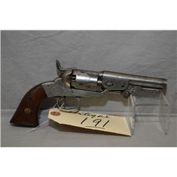 Bacon Mfg Co. 2nd Model Pocket .31 Perc Cal 5 Shot Revolver w/ 4" octagon bbl [ blued finish faded t