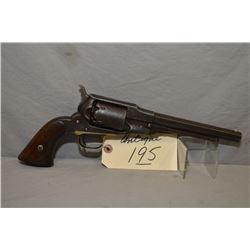 Remington - Beals Model Navy .36 Perc Cal 6 Shot Revolver w/ 7 1/2" octagon bbl [ blued finish turne