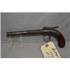 Image 2 : Allen & Thurber Model Thumb Cocking Box Hammer .34 Perc ? Cal Single Shot Pistol w/ 6" part round pa