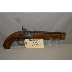 Unknown Model Kentucky Pistol Reproduction .45 Perc Cal Single Shot Pistol w/ 251 mm bbl [ blued fin