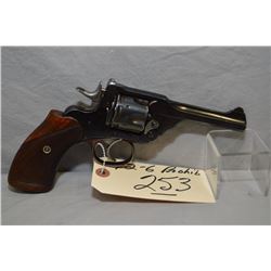 Webley Mark III .38 S & W Cal 6 Shot Revolver w/ 102 mm bbl [ appears v-good, blued finish with slig