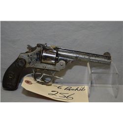 Iver Johnson Model Safety Hammer Automatic 2 nd Model .32 S & W Cal 5 Shot Revolver w/ 102 mm bbl [ 
