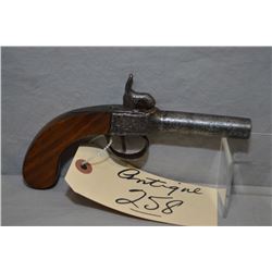 Unknown British Model Muff Pistol .44 Perc Cal Single Shot Pistol w/ 2 3/4" bbl [ blued finish with 