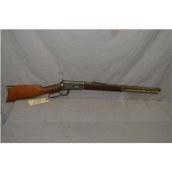 Winchester Model 1894 .32 - 40 Cal Lever Action Rifle w/ barrel shortened to 21 3/4" octagon full ma