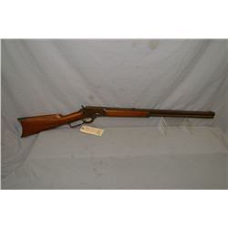 Marlin Model 1889 .44 W Cal Lever Action Rifle w/ 24" octagon bbl full mag [ fading blue finish turn