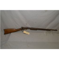Winchester Model 1890 .22 WRF ONLY CAL Tube Fed Pump Action Rifle w/ 24" octagon bbl [ fading patchy