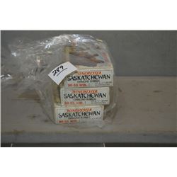 Bag Lot : Three Boxes ( 20 rnds per ) Saskatchewan Diamond Jubilee .38 - 55 Cal Ammo