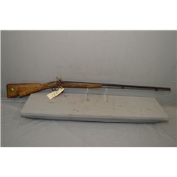 Unknown Belgian Model Half Stock .44 Perc Cal ? Single Shot Black Powder Fowler w/ 30" part rnd part