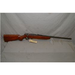 Mossberg Model Not Visible .22 LR Cal Mag Fed Bolt Action Rifle w/ 24" bbl [ mottled blue finish, ba