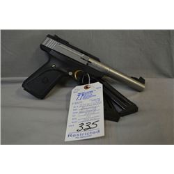 Browning Model Buck Mark .22 LR Cal 10 Shot Semi Auto Pistol w/ 140 mm bull bbl [ two tone finish st