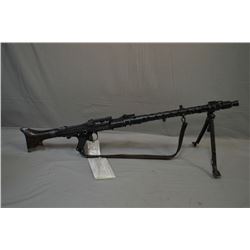 German Machine Gun ( bpr ) Model MG 34 .8 MM Mauser Cal Belt Fed Converted Auto Machine Gun w/ 600 m