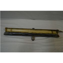 MG 34 .8 MM Mauser Cal Spare Barrel w/ metal carrying tube & leather sling [ excellent bore ]