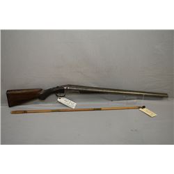 Colt Model 1883 .12 Ga Side By Side Hammerless Shotgun w/ 30" bbls [ fading Damascus pattern barrels