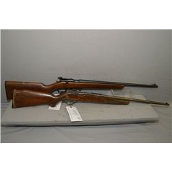 Lot of Two Firearms Missing Bolts - H & R Model Targeter .22 LR Cal Mag Fed Bolt Action Rifle w/ 22"