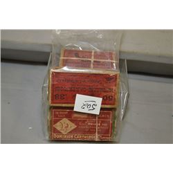 Bag Lot : One Two Piece Box Dominion Cartridge Co. .38 Short Colt Cal Black Powder Center Fire Cartr