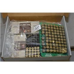 Bag Lot : Approx. 74 Rnds .44 Russian Reloads in green RCBS loading block - Approx. 17 Rnds .41 Colt