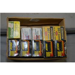 Box Lot : 6 Boxes ( 50 rnds per ) Ruko .357 Mag Cal Ammo - 33 Rnds Remingtgon .357 Mag Cal Ammo - Ap