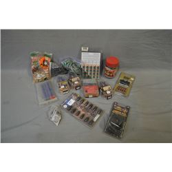 Tray Lot : Sabots & Poly - Patches .50 & 45 Cal - [ various makers ]