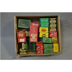 Tray Lot : Various Makers .30 & .25 Cal Bullets [ most full, some are partly full ]