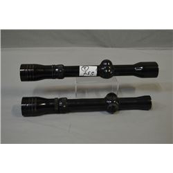 Lot of Two Scopes : Redfield 3X - 7X Wide Angle Variable Scope - Redfield 1 3/4 X - 5 X Wide Angle V
