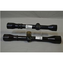 Lot of Two Scopes : Redfield 6X Wide Angle Scope - Redfield 2X - 7X Wide Angle Scope