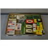 Image 1 : Tray Lot : Ammo & Bullets : .20 Cal , .30 Cal , Ammo : Misc Pistol Ammo - 67 Rnds .44 Mag Cal Ammo -