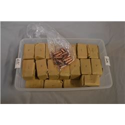 Plastic Tray : Approx. 32 Pkgs Plus small bag w/ 24 rnds - 7.62 Tokarev Ammo