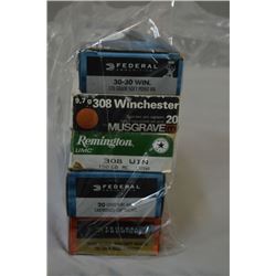 Bag Lot : 1 Box ( 20 rnds per ) Federal Premier .300 Win Short Mag Cal Ammo 180 Gr - 1 Box ( 20 rnds