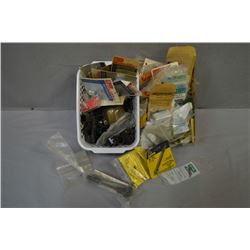 Tray Lot : Asstd New Reloading Accessories, Lyman peep sights, etc. plus old rings & bases etc. LOTS