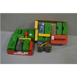 Lot of Two Trays : ASSORTED RELOADS ONLY : .338 Cal - .348 - .264 - .243 - .204 - etc.