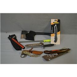 Tray Lot : Trailblazer Extend - A - Saw in nylon case hd marked Rocky Mountain Elk Foundation - Indu