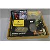 Image 1 : Lot of Two Trays : Browning Buck Mark Grill [ new in pkg ] - Screwdriver Kit - 2 Gun Socks [ new in 
