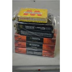 Bag Lot : Three Boxes ( 20 rnds per ) Federal .338 Win Mag Cal Ammo - 1 Box Plus 17 Rnds Winchester 