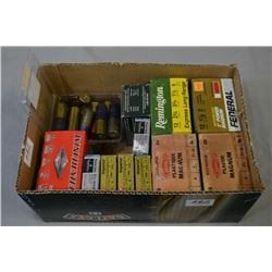Box Lot : Approx 5 Boxes .12 Ga Shot Shells : Winchester, Gevelot, Remington - Box ( 10 rnds ) .12 G