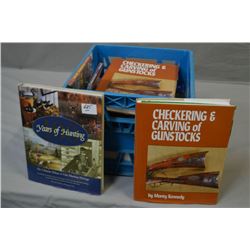 Blue Crate : Hard Cover Books : 100 Years of Hunting ( 2 ) Checkering & Carving Gun Stocks Reloading