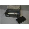 Image 1 : Lot of Two Items : Grey Plastic Tool Box : w/ Chronograph inside - Chronograph Access in box
