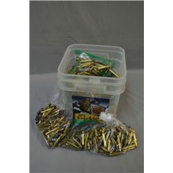 Bucket of Rifle Brass [ various calibers including .264 Win - etc. ]