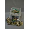 Image 1 : Bucket of Rifle Brass [ various calibers including .264 Win - etc. ]