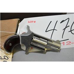 North American Arms Model Mini Revolver .22 LR Cal 5 Shot Revolver w/ 27 mm bbl [ stainless finish, 