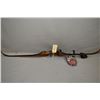 Image 1 : Hand Built Recurve Bow # 55/28 L & S Custom Bows, Mossbank, SK [ no string ] - Archery Broadheads Ro