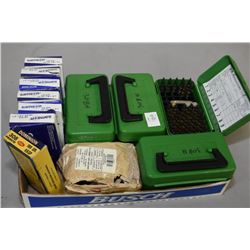 Tray Lot : Approx. 3 Full Boxes & 4 Part Boxes .308 Ammo - Open Bag .308 Hd Pt Ammo - 4 Plastic Case