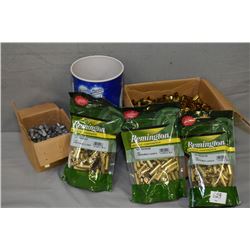 Box Lot : Box .45 Cal Lead - One Box .45 Auto Cal New Brass - Three Bags ( 100 per ) .357 Mag New Br