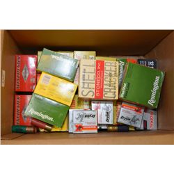 Box Lot : Approx. 14 Boxes ( Most full ) .12 Ga Shotgun Shells - Various 5 Rnd & 3 Rnd Boxes includ 