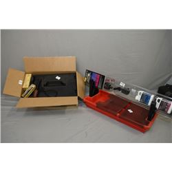 Lot of Three Items : Box : Sierra Land Shooting Box w/ some reloaders etc. - 6 Various Game Calls - 