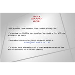 Important Registration Information