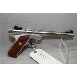 Ruger mod. Mark 3 comptition .22cal 10 shot semi-automatic w/ 175mm barrel [appears as new, 2 magazi