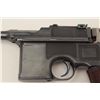 Image 2 : Mauser Model C96 “bolo” semi-automatic  pistol, 9mm caliber, 4” barrel, re-blued  finish, wood grips