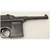 Image 6 : Mauser Model C96 “bolo” semi-automatic  pistol, 9mm caliber, 4” barrel, re-blued  finish, wood grips